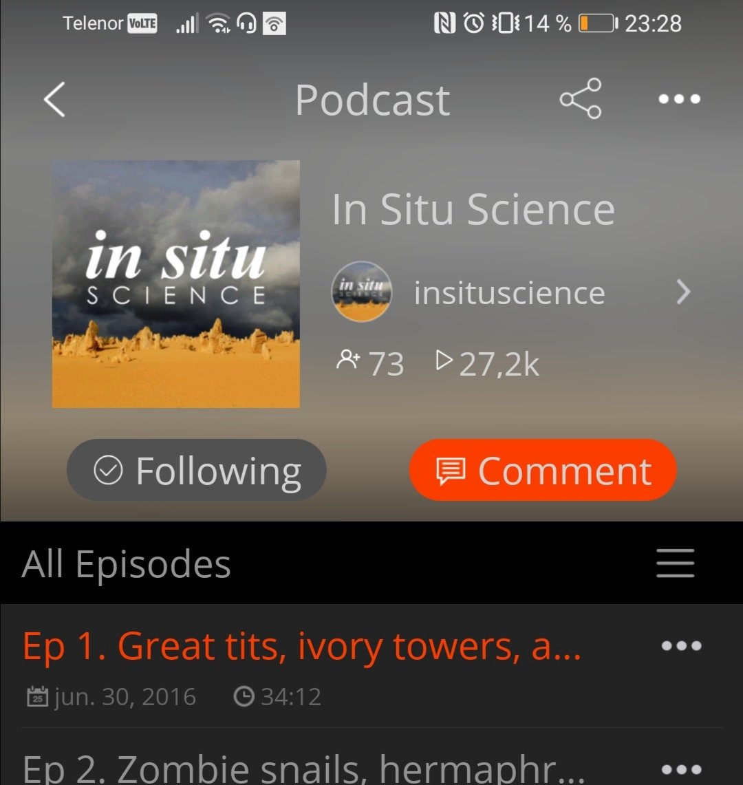 wlbeneath's tweet photo. @insituscience Love science, so after hearing about your pod on @HeyScoops, I just had to subscribe. Love from Norway 🇳🇴. https://t.co/pLSxVLxEa7