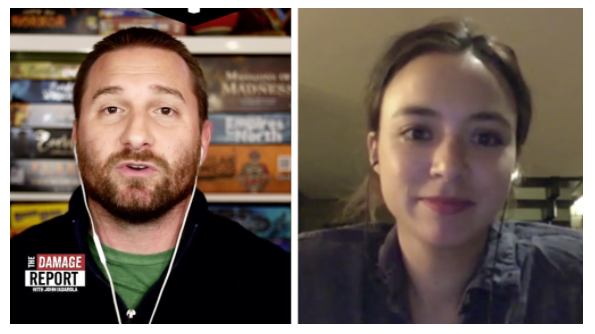 VICEComms's tweet photo. Senior correspondent
@IsobelYeung joined @TheYoungTurks Damage Report to discuss her reporting inside a Syrian rebel-held territory where President Bashar al-Assad has been bombing civilians on this week's #VICEonShowtime @vicenews @Showtime https://t.co/jHTF9QcVtx