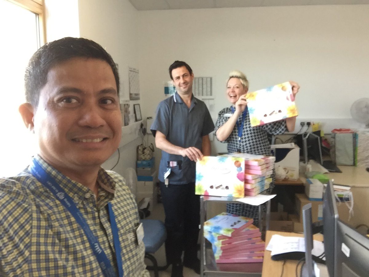 Erwin Alamariz (@alamarize) on Twitter photo Thank you to our kind hearted anonymous donor!! Lots of chocolate for the βA teamβ. <a href="/lucy_gladman1/">Lucy Gladman</a> <a href="/vikkibutler01/">Vikki Butler π</a>
#PleaseStayHome
#ThankYouFrontliners
#InGodWeTrust
<a href="/thorntonschocs/">Thorntons</a> Thank you to our kind hearted anonymous donor!! Lots of chocolate for the βA teamβ. <a href="/lucy_gladman1/">Lucy Gladman</a> <a href="/vikkibutler01/">Vikki Butler π</a>
#PleaseStayHome
#ThankYouFrontliners
#InGodWeTrust
<a href="/thorntonschocs/">Thorntons</a>