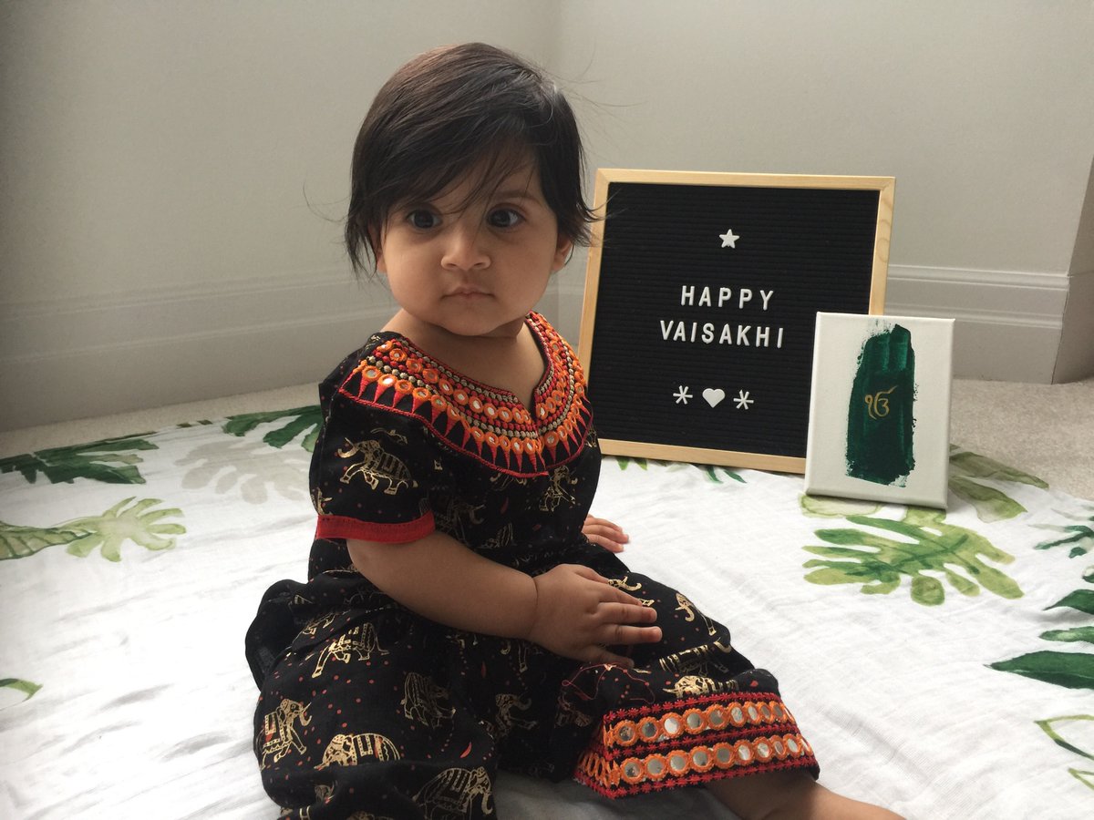 Interrupting your Twitter feed to share our Arya Asees celebrating #Vaisakhi2020 🥰