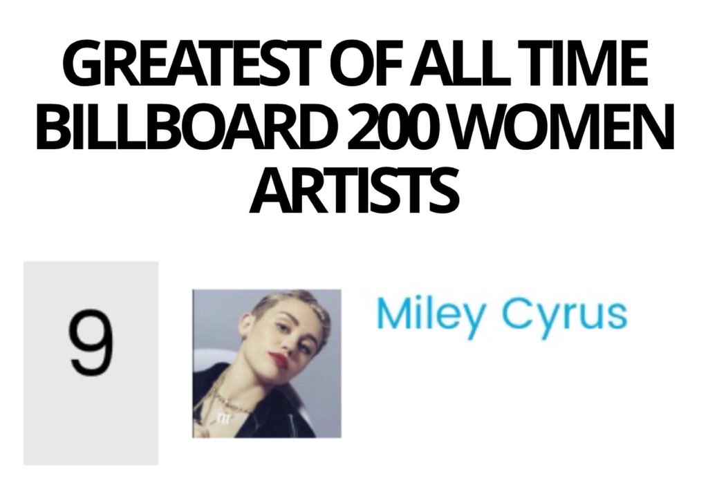 ela também é a #9 artista feminina que mais vendeu álbuns nos Estados Unidos, e é a mais nova do top 100.