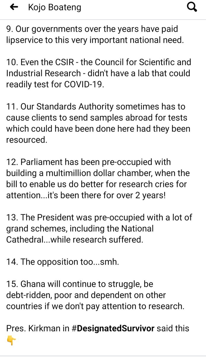 Agorɔ wɔ ne limit. #PassResearchBillNow