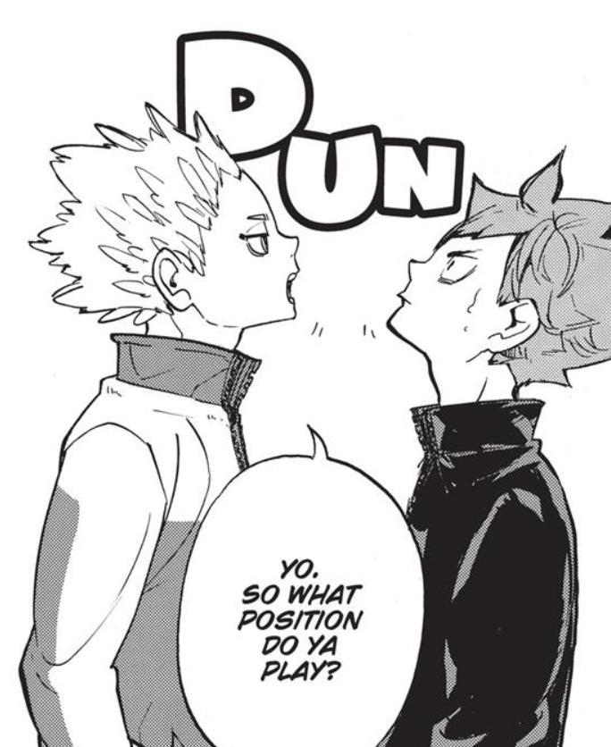 When he meets Hinata, Hoshiumi even acts up more thinking that Hinata is just another player like him who will try to usurp his position. It isn't until he watches Hinata in Inarizaki and plays him that Hoshiumi starts realizing Hinata is not like him at all...