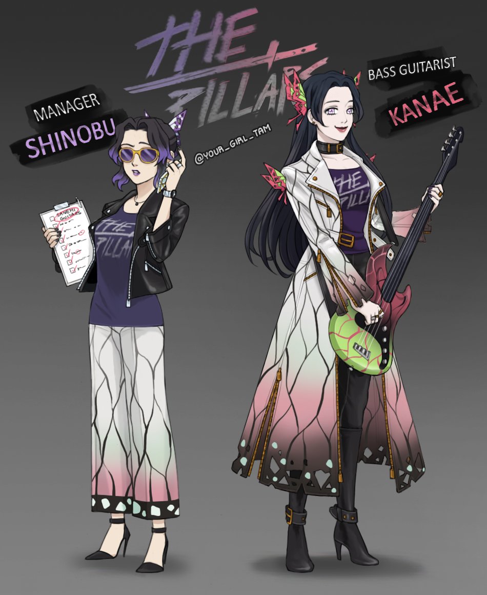 Supscrubbi ʕ ᴥ ʔ Commissions Closed Now I Can Sleep Satisfied I M Creating A New Hashtag Knyrockbandau Enjoy The Kocho Sisters Shinobu The Manager And Kanae The Bass Guitarist Thank You For Supscrubbi ʕ ᴥ ʔ Commissions Closed Now I Can Sleep Satisfied I M Creating A New Hashtag Knyrockbandau Enjoy The Kocho Sisters Shinobu The Manager And Kanae The Bass Guitarist Thank You For