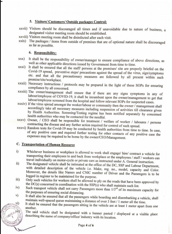 M_Haroonshahid's tweet image. SOPs for Work Places and Industries Sindh 1/2
#CoronaVirusUpdate #LockDownUpdates #Sindh