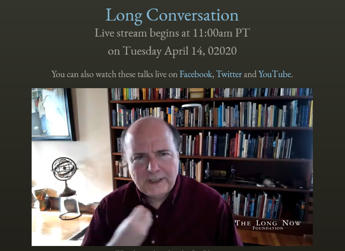 EdAlvarezB's tweet photo. "Smell is the only unmediated sense." "I cant describe smells"
@longnow #LongConversation https://t.co/n2cqpCNxra