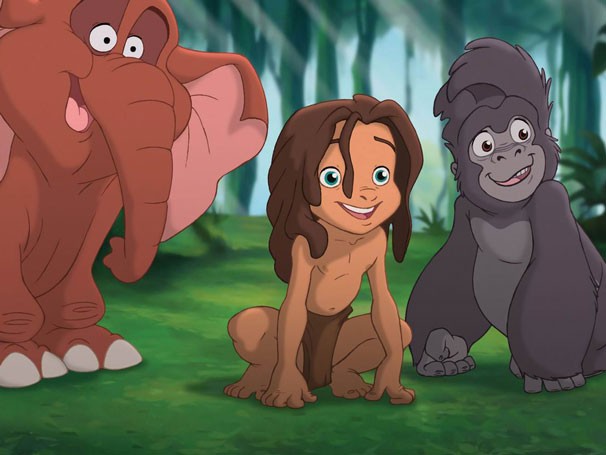 E o Tarzan? Tarzan seria adotado no Brasil por macacos-pregos! Um dos primatas mais inteligentes do mundo. Seu amigo ao invés de um elefante seria uma Anta. Juntos estariam no Brasil contra os perigos da onça-pintada (no filme é um leopardo).