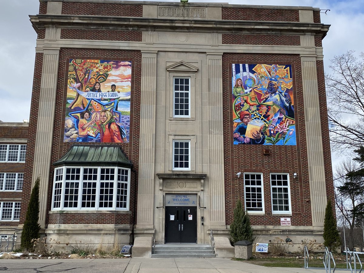 Justice Page Middle School.