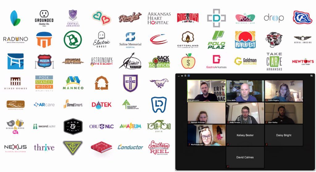 Thanks to <a href="/ericjlancaster/">Eric Lancaster</a> of <a href="/ericrobisaac/">ericrobisaac</a> for speaking remotely to our students in Intro. to Communications about advertising and agency work. We appreciate you making connections with our @ouachita students!