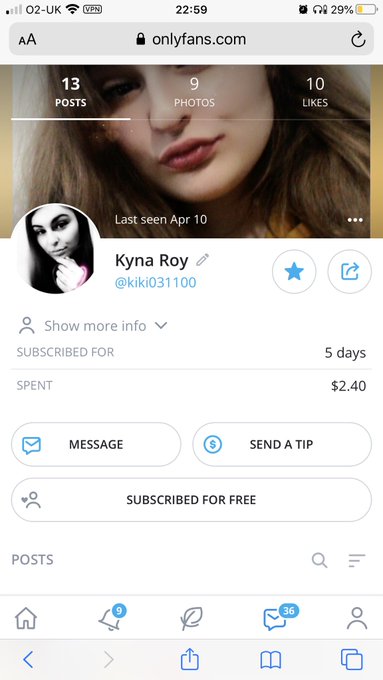 BE CAREFUL OF THIS ONE!!!!!!   Subscribed to both of my pages on OnlyFans from her own pages and decided<a href="/tag/quarentinelife"class="tags"><span>#quarentinelife</span></a><a href="/tag/chefdannii"class="tags"><span>#chefdannii</span></a>