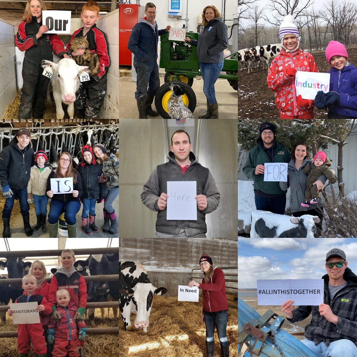 These are challenging times to say the least.  With so much uncertainty,  it's good to know who's got your back. Every month, DFM donates milk and milk products to local food banks.  For April, an additional 60,000 L of milk is being given to those in need. #AllInThisTogether