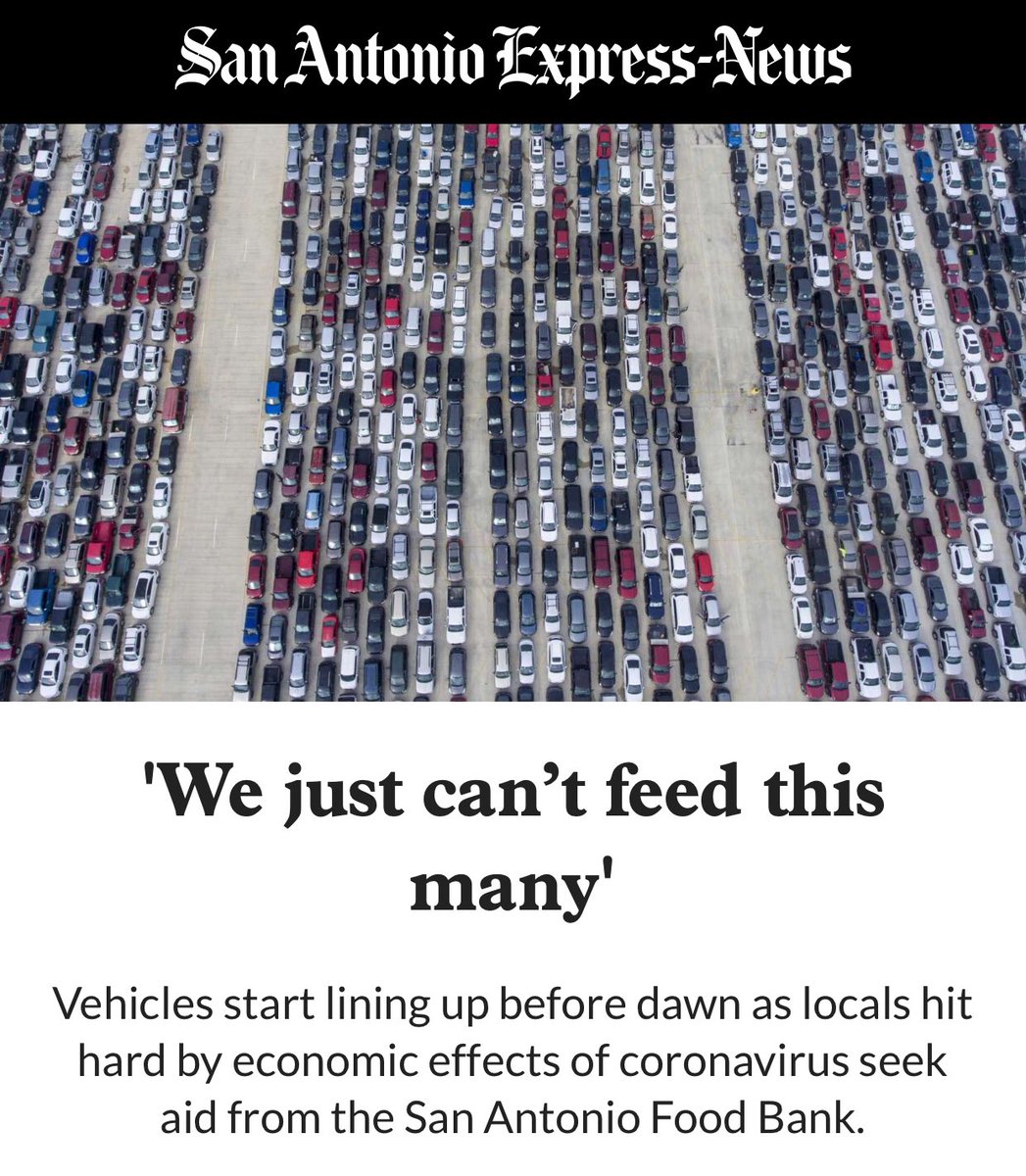 every food bank in the country is swamped with miles-long lines of cars, the House is somehow still on recess, and Dem leadership is bantering about freezers full of gelato