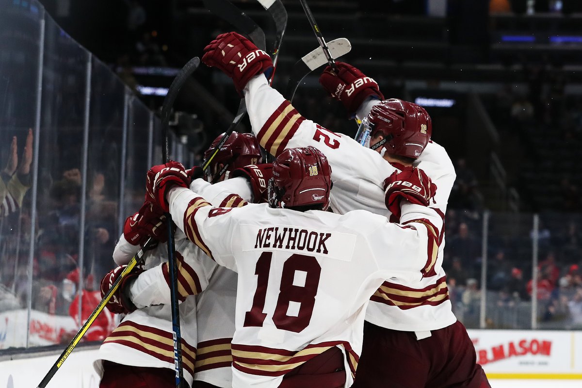 Alex Newhook, Spencer Knight and Julius Mattila have all been honored by the New England Hockey Writers

➡️ bit.ly/2RCUzJ0

#WeAreBC🦅