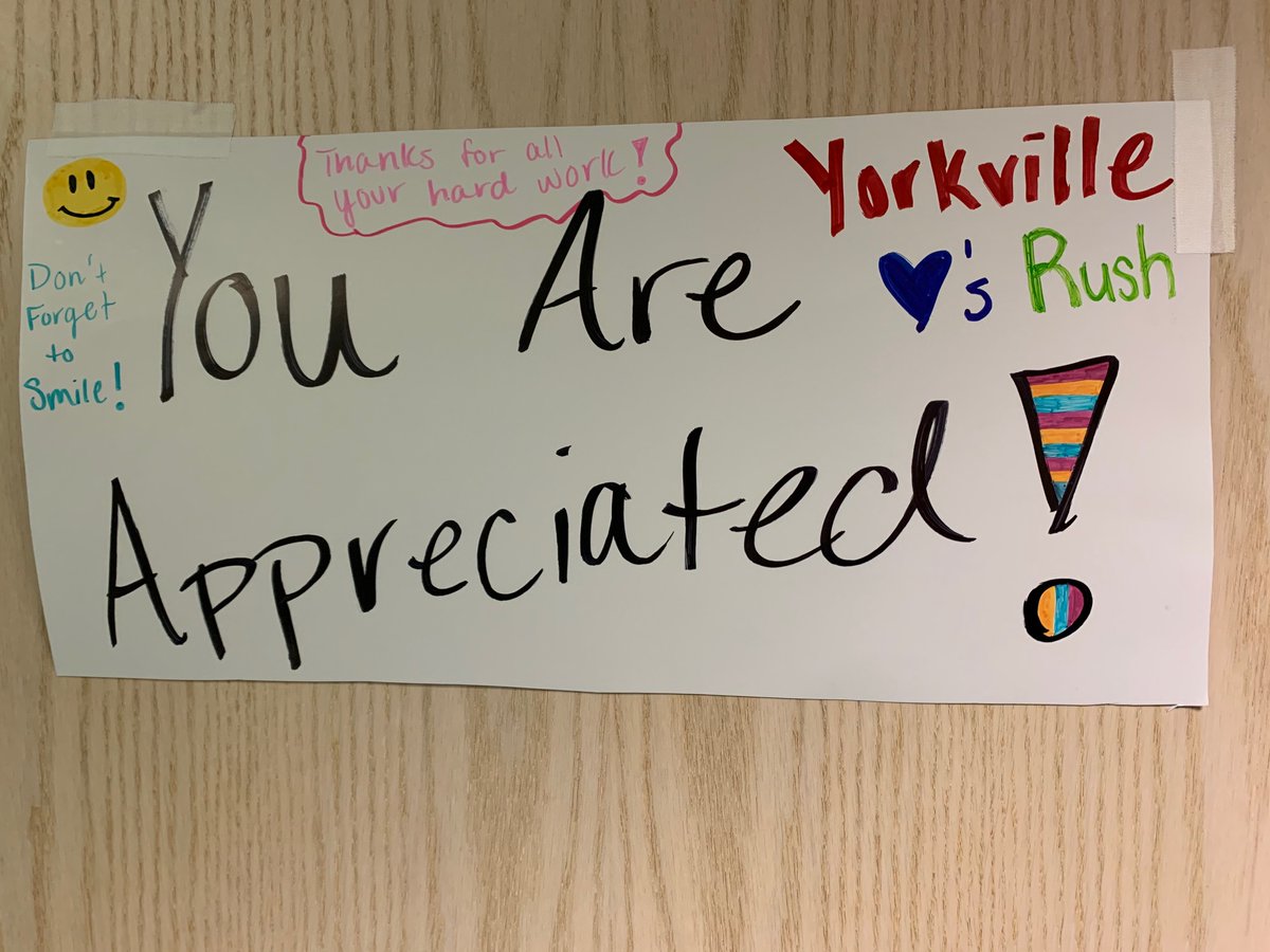 Community support is everywhere at Rush Copley. Thank you for staying home and supporting us Fox Valley. #HealthCareHeroes #COVID19