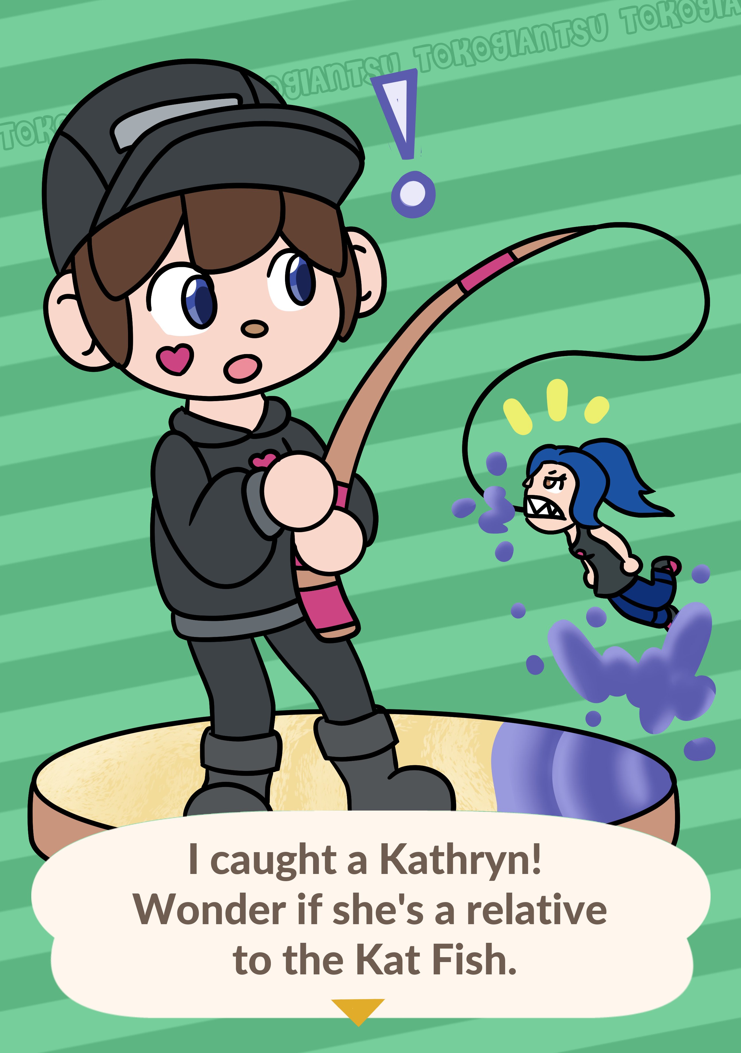 I caught a Kat fish!