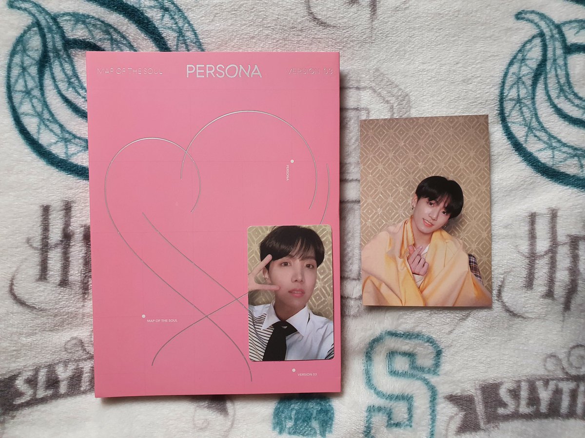  BTS - MAPS: Persona Version 3Hoseok pc / Jungkook Postcard