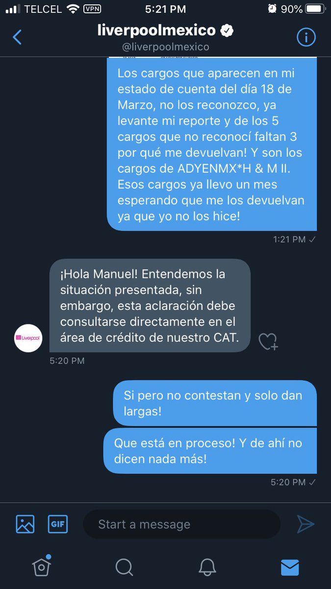 Liverpoolmexico Gracias En Breve Revisamos Tu Caso