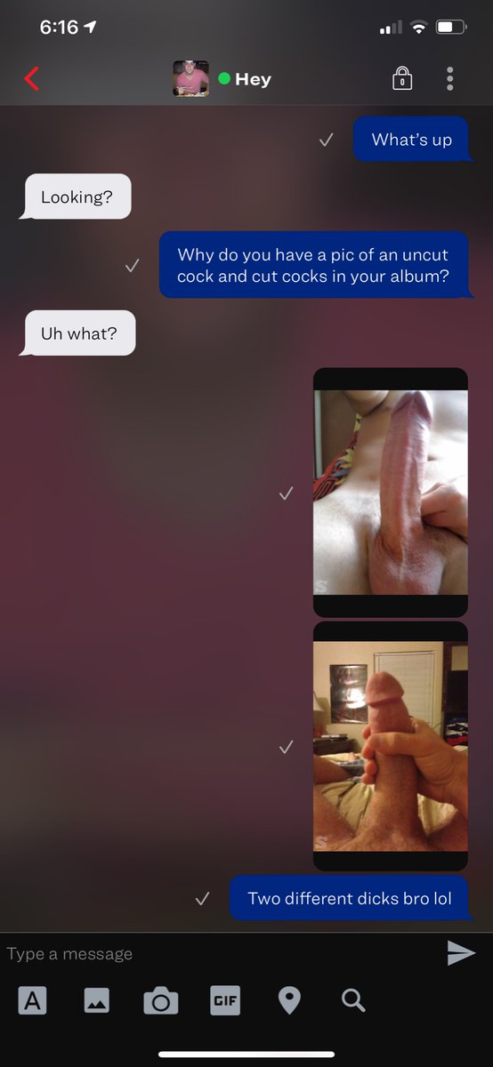 Ryanknowsbest's tweet photo. #ScruffFail he blocked me after I called out his different sick pics lol #NSFW https://t.co/38aIyRDmDV