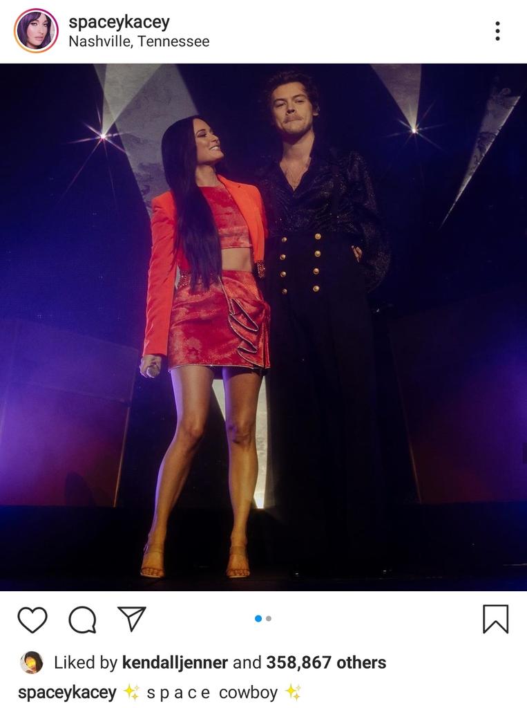 27 October 2019: Kendall likes two of Kacey's posts including Harry on Instagram.