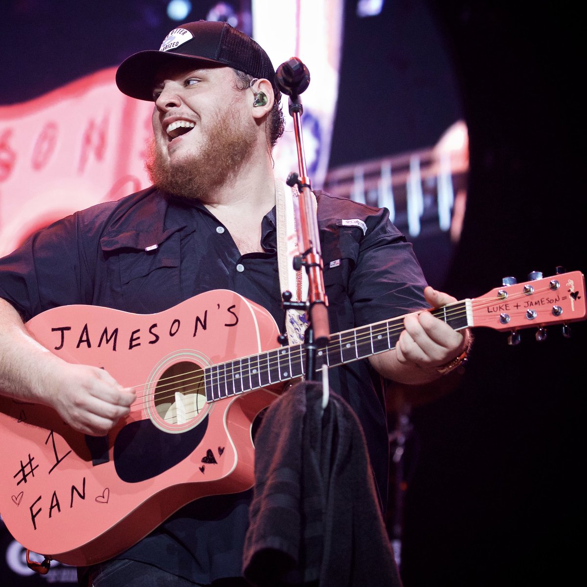 lukecombs's tweet photo. True story: I am @jamesonrodgers No. 1 fan, so I was pumped to sing with him on his NEW SONG “Cold Beer Calling My Name.” It’s out now everywhere! Y’all check it out: https://t.co/bwddCCeUmD https://t.co/ne8ypFRCUM