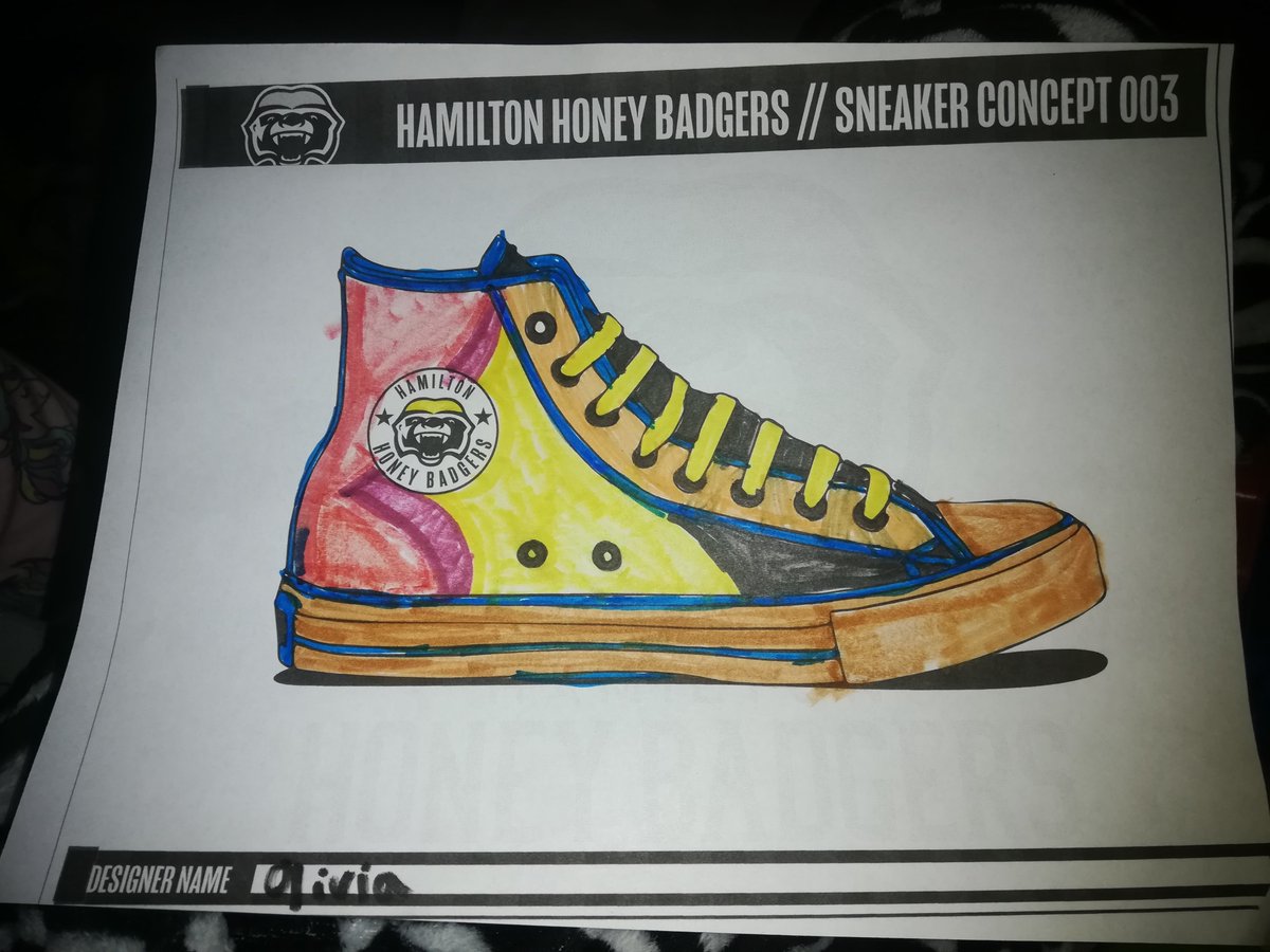 TreePaddonLife's tweet image. @HBShoeArt this is my 9 year old daughters entry to your contest!