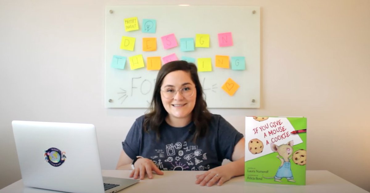 project_invent's tweet photo. Finish your Tuesday off by checking out the first of our new video series: Design Thinking for All! This video is perfect for introducing design thinking to your littlest ones...through storybooks!

https://t.co/CFsebJx9J9 https://t.co/de2ioBBQ8F