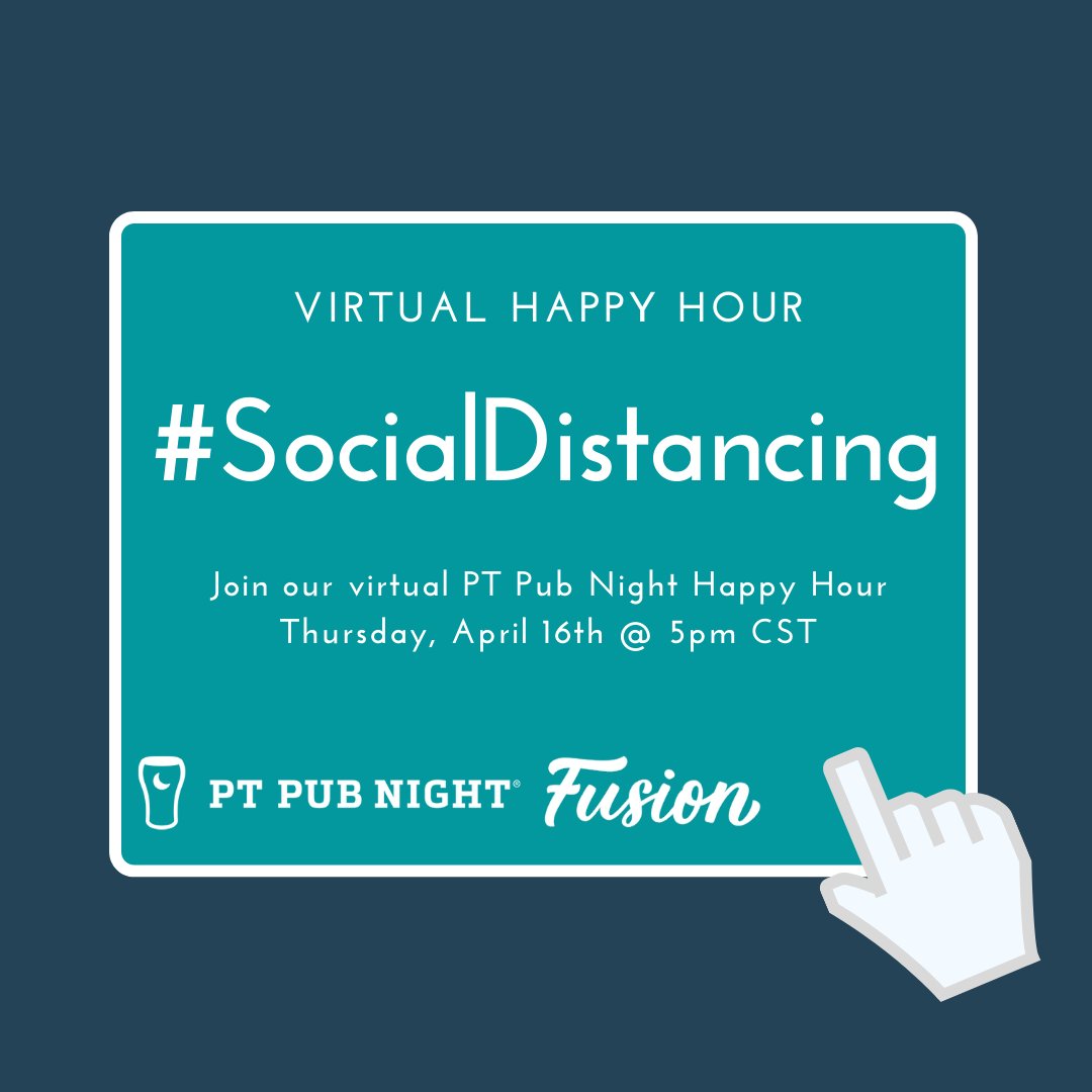 JOIN OUR HAPPY HOUR! Contact hello@ptpubnight or studentoutreach@fusionmedstaff.com to RSVP and receive the meeting URL

You can win the following: 1 $50 Amazon Gift Card, 1 annual National Park Pass, and a bunch of Fusion Swag Bags (T-shirt, koozies, chapsticks, bottle openers)
