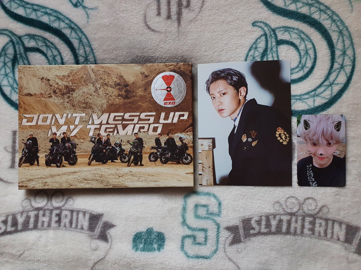  EXO - Don't Mess Up My Tempo Moderato VersionChanyeol pc / Postcard