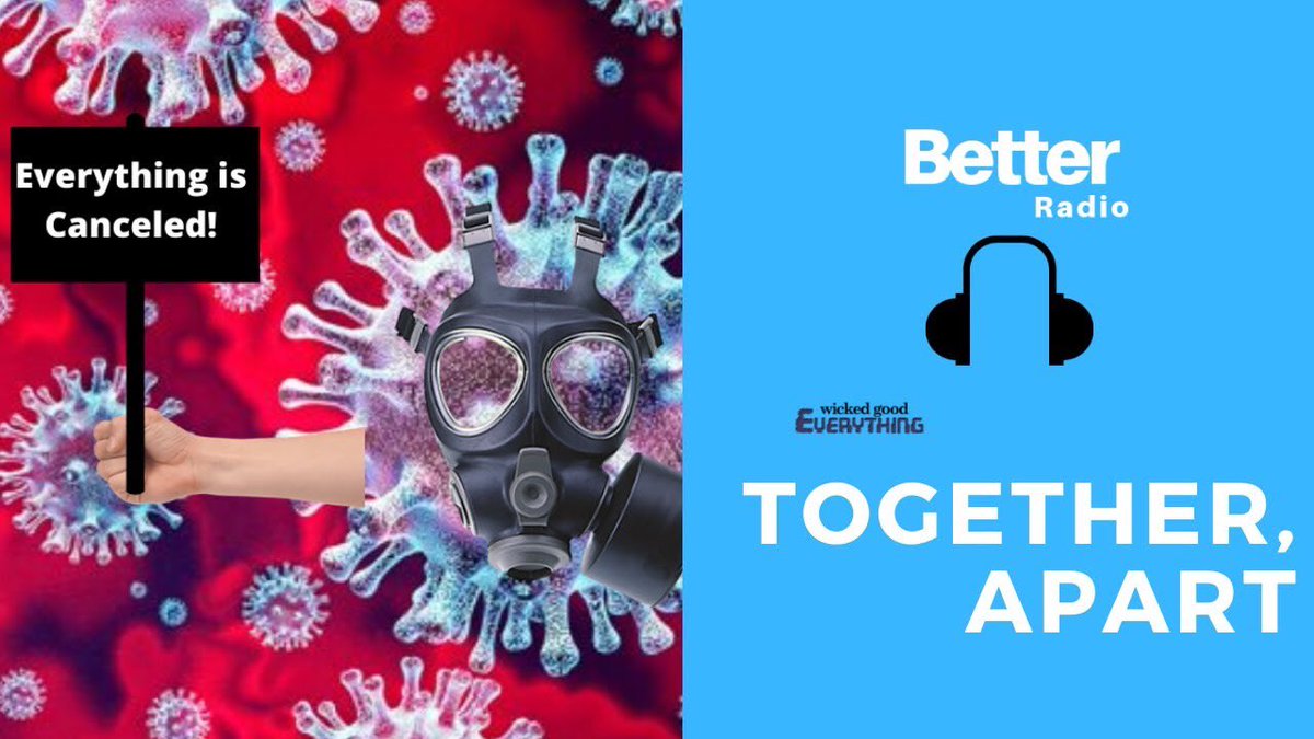 WGEverything's tweet photo. We’re back with another episode of #BetterRadio @realLiamMeagher and @thefakeBMarr discuss the #coronavirus what to do to pass the time during #Quarantine and more! #QuarantineLife https://t.co/6xxrIl89xr https://t.co/469fOCAlpg