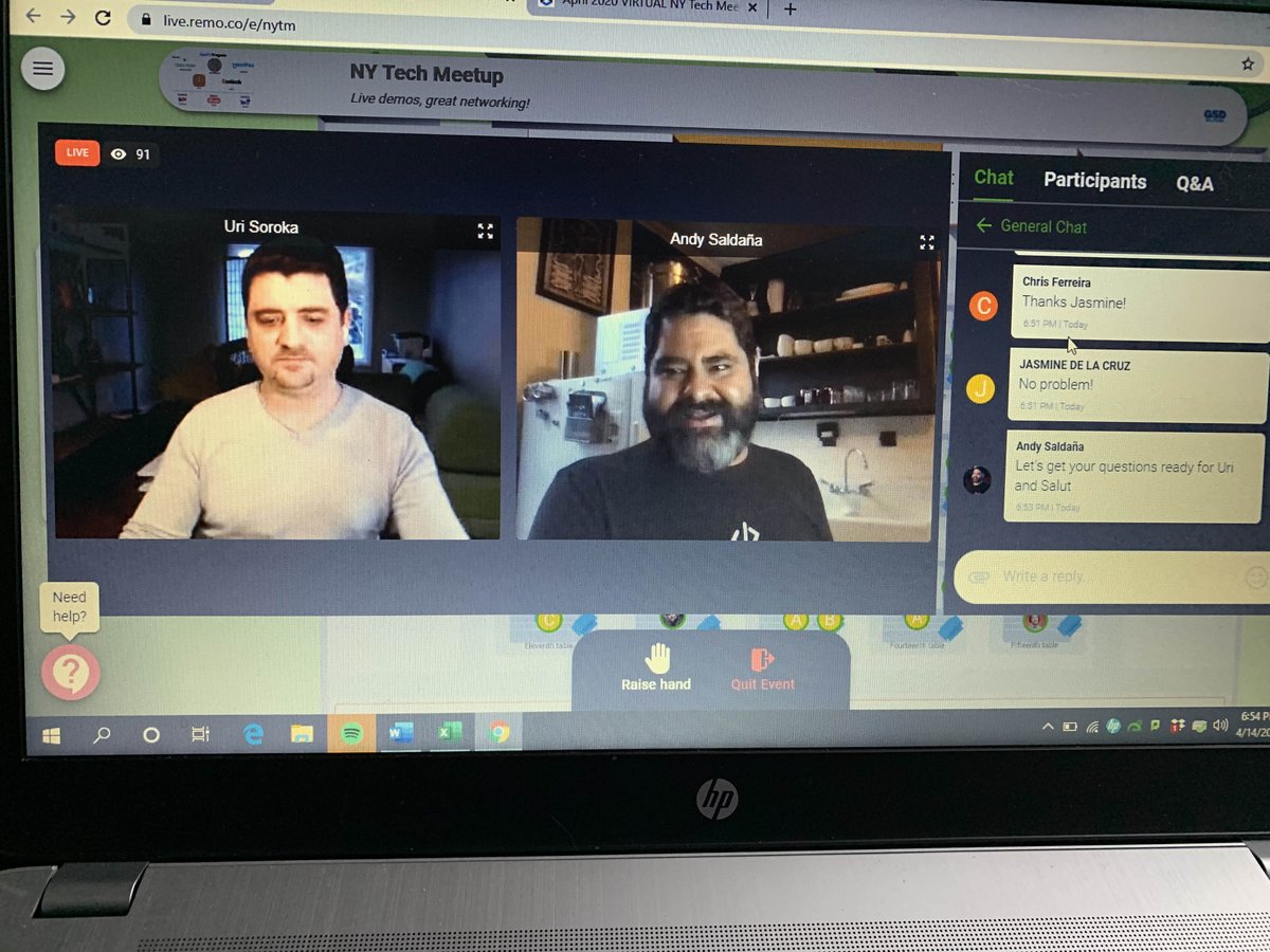 .<a href="/saluthq/">Salut</a> is helping communities connect by bringing order to the chaos of group conversations. Great tool to navigate the current crisis! #NYTM