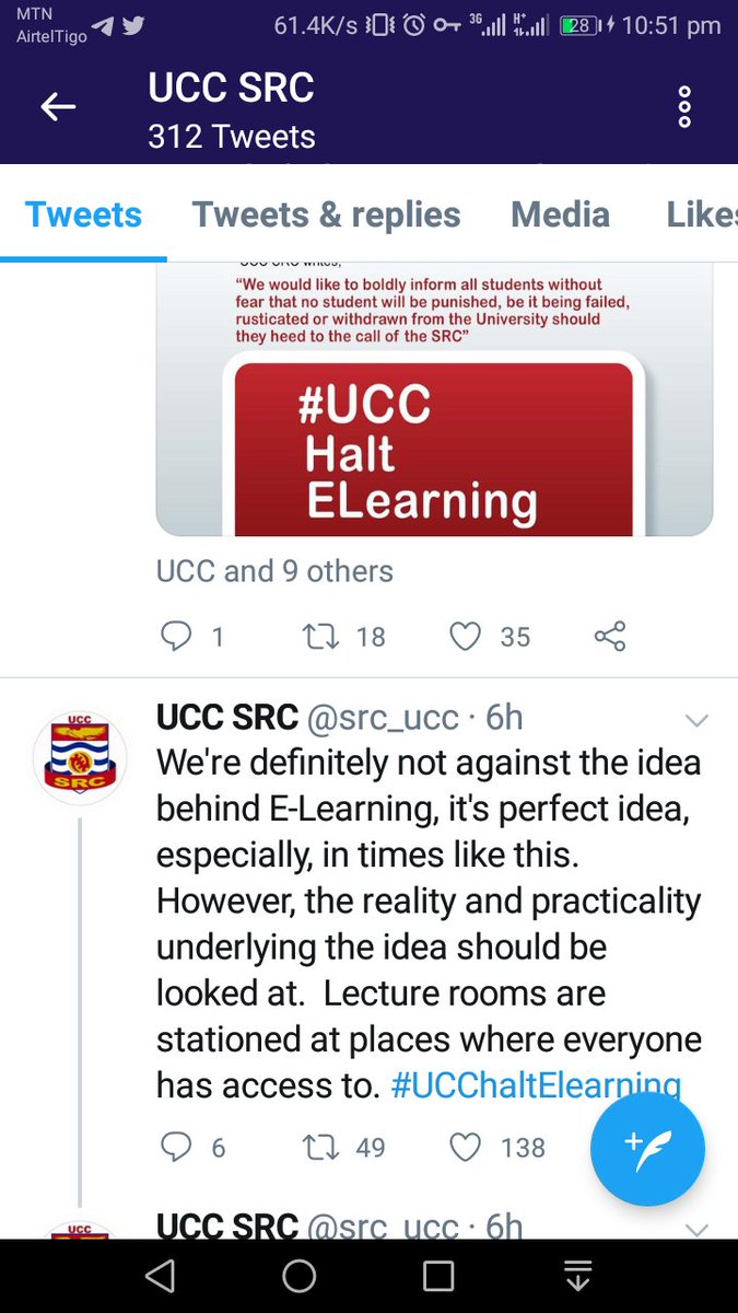 QuameLawyer's tweet photo. E-Learning platform is not accessible to all but Lecture rooms are..This is #INEQUALITY at the Highest form.
#UPSAstopELearning #NoVirtualExams
#ExtendtheAcademicCalender @Adomonline @konkrumah @TheIsraelLaryea @benkoku @tv3_ghana @GHOneTV @Serwaa_Amihere @thenanaaba https://t.co/IzQMYu1Mfh