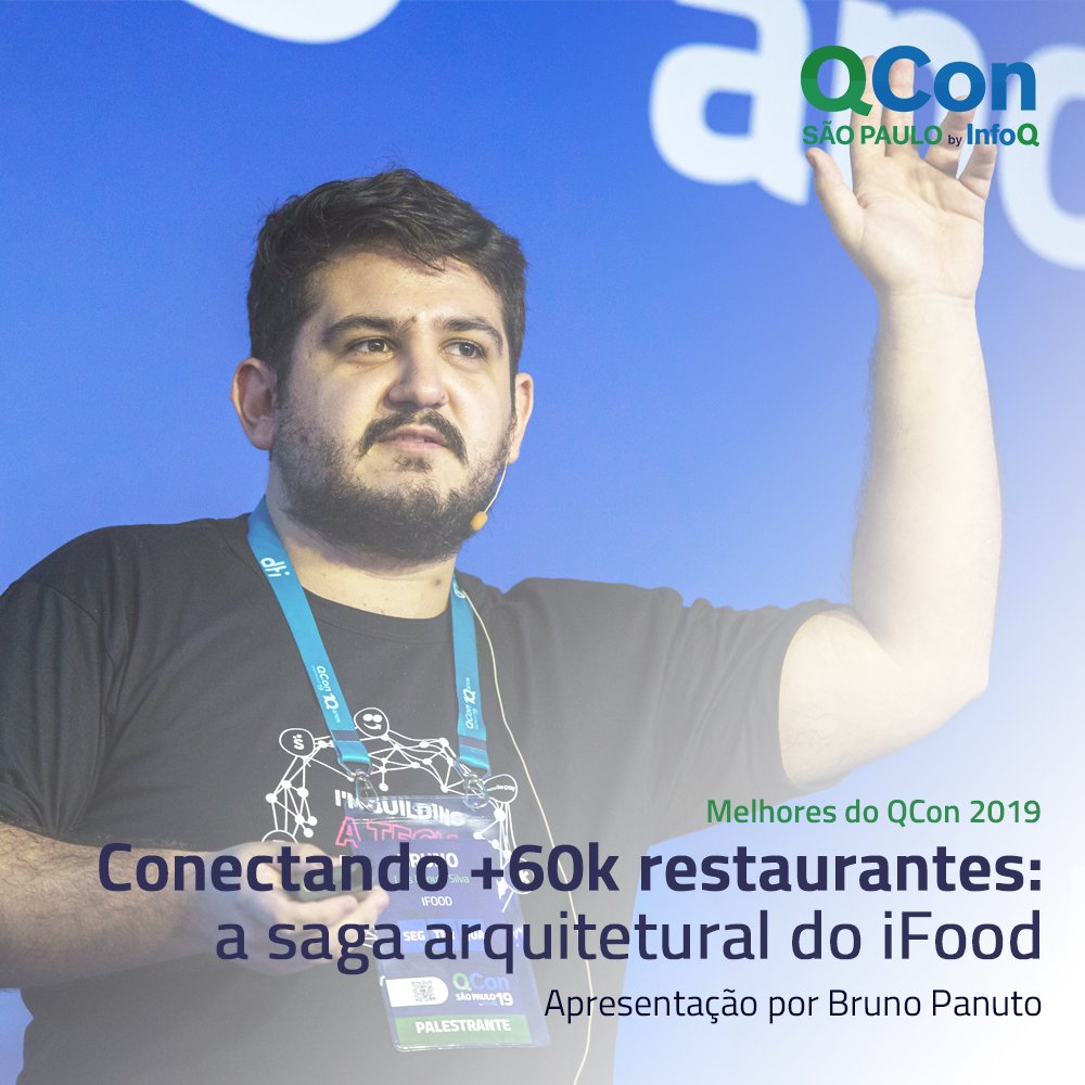InfoQBrasil's tweet image. #top10palestras2019 / QConSP #6 - youtube.com/watch?v=6Y4M39… - palestra com @panuto_ 
#qconsp
