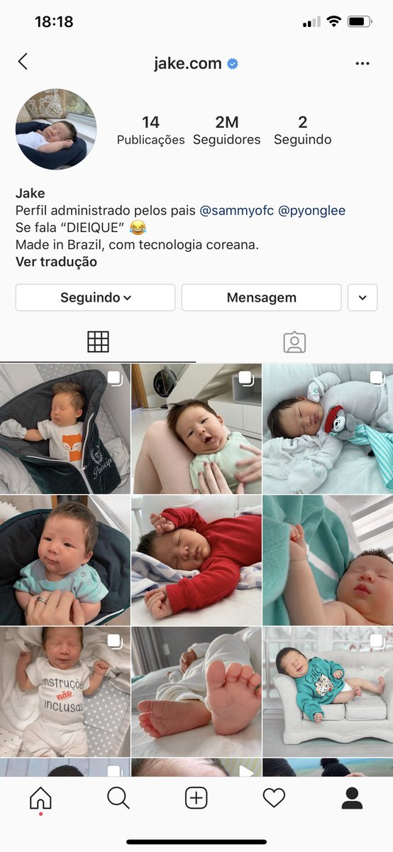 igormais8's tweet photo. Uma Criança Que vai fazer 2 Meses "homilhando" A todos com 2M No #Instagram @PyongLeeTV @JakeLee36163332 kkkkkkkkkk https://t.co/EtpR2Lf39t