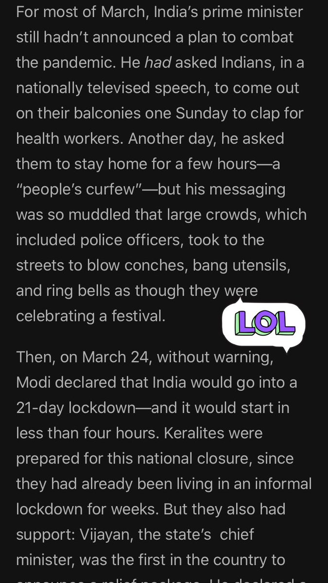 When France, Italy praise their doctors, support staff it was amazing , when India does the same thing suddenly hell broke loose https://www.livemint.com/news/india/who-praises-pm-modi-s-timely-and-tough-decision-on-corona-lockdown-2-0-11586851502720.html