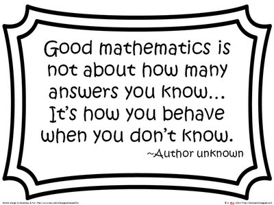 Love this quote from the <a href="/NCTM/">NCTM</a> webinar tonight! #iteachmath