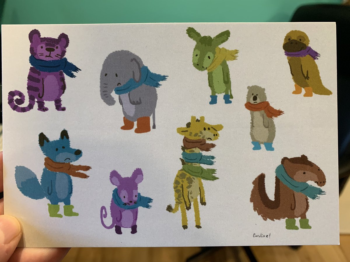 In the spirit of  #SaveUSPS  #SaveThePostOffice I am mailing people postcards! These are designs I made a few years back when I was doing conventions. DM me your address with postcard of choice and I’ll send you one with a doodle of your fave cute character! All are welcome 