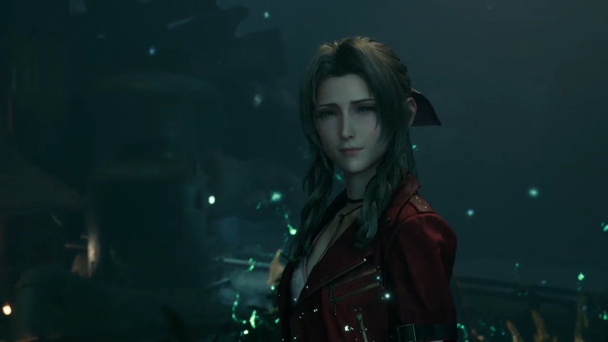 The Flower symbolizes Cloud& #39;s Reunion with Aerith on Sector 8. Then their fated Reunion on Aerith& #39;s Church. Lastly, a promise of their Reunion as Cloud vows to rescue her from the Shinra Tower.And each time, the game points it out through Chapter Titles, Trophies & Reminders.