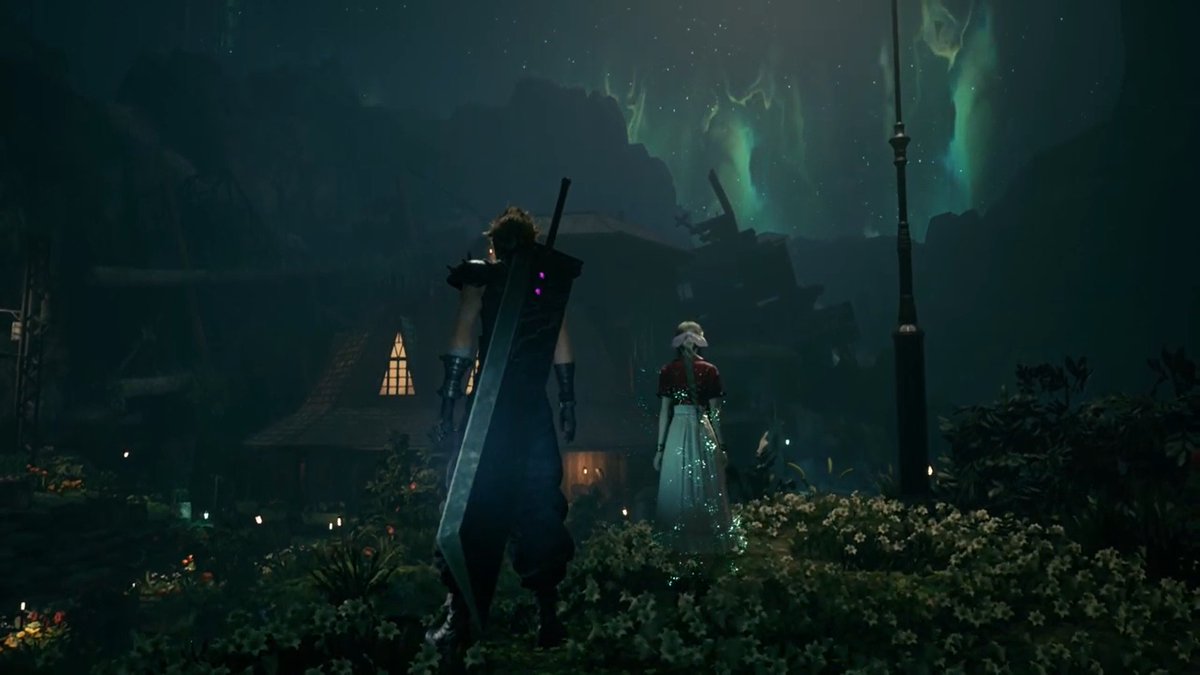 The Flower symbolizes Cloud's Reunion with Aerith on Sector 8. Then their fated Reunion on Aerith's Church. Lastly, a promise of their Reunion as Cloud vows to rescue her from the Shinra Tower.And each time, the game points it out through Chapter Titles, Trophies & Reminders.