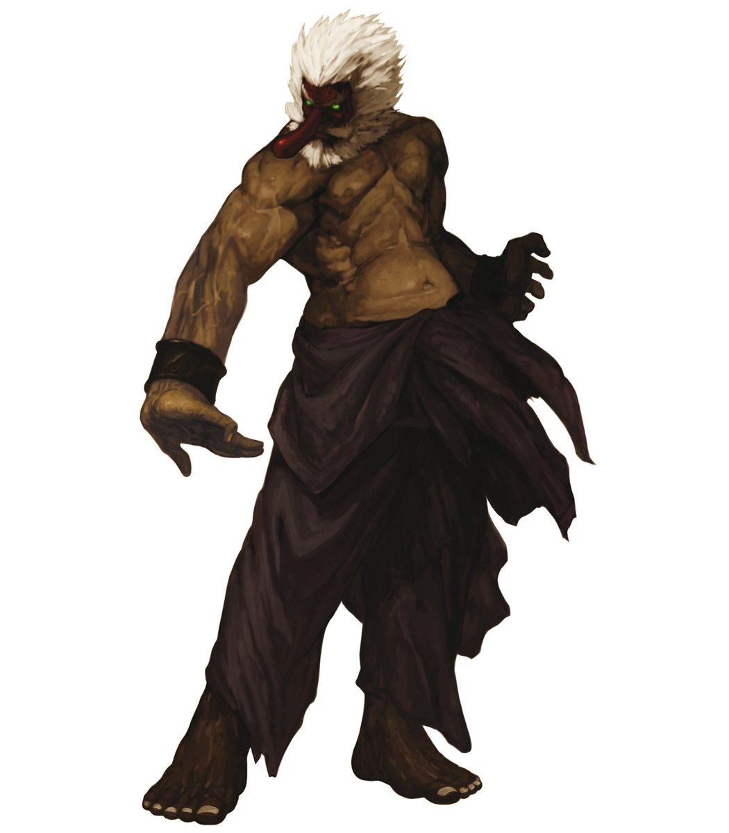 svc chaos art actually put shin akuma and mr karate directly in the same pose of those statues (but with looser belly)