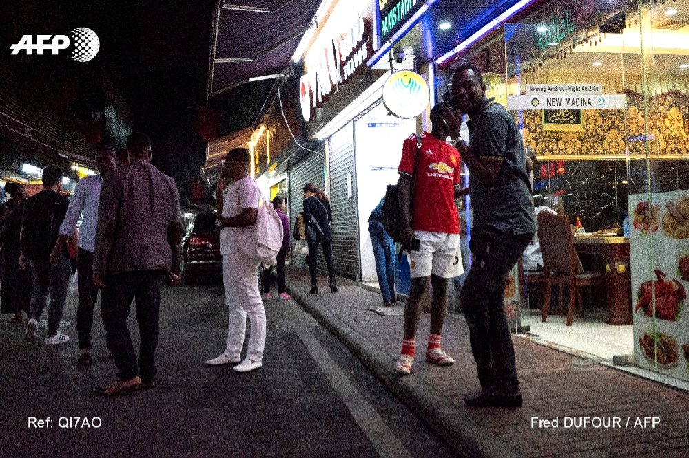 Africans in China say they have suffered forced evictions, arbitrary quarantines and mass #coronavirus tests and face discrimination in restaurants and hotels apparently linked to a cluster of virus cases among Nigerians living in Guangzhou u.afp.com/3Gdg