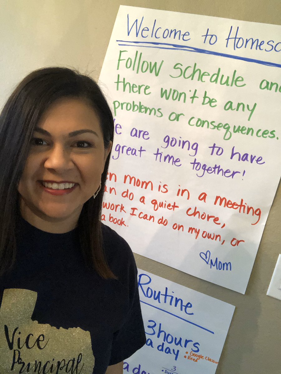 RSGuajardo's tweet photo. The Guajardo kids say: “You think you have it bad, my mom is a Vice Principal and former Reading Specialist!” 👩🏻‍🏫😂#HowsmanLegends @NISDHowsman #InternationalMomentOfLaughterDay😂 https://t.co/e2m6oXtFNH