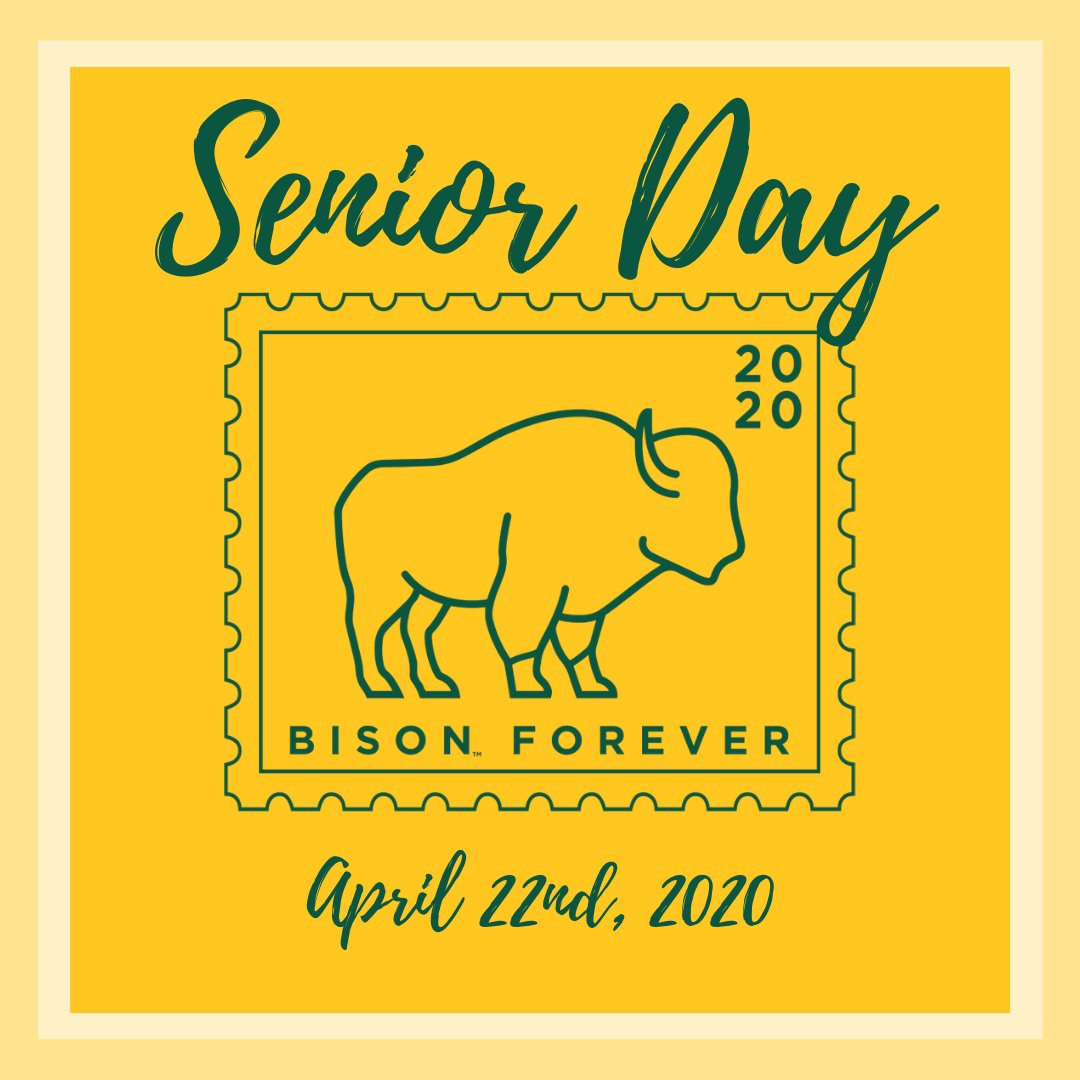 ndsu_ba's tweet photo. Congratulations, 2020 Seniors! We're excited to celebrate your achievements at the 25th Annual Virtual Senior Day! Register to win some awesome prizes through the link below. Also, check out our Facebook page for updates on all things Senior Day!
https://t.co/N6wFn2buDC https://t.co/RVJrxN48Bg