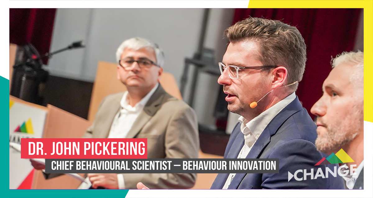 ChangeConfAU's tweet photo. Creating behavioural change is a complex task at the best of times. In this #ChangeConf2019 keynote @johnpickering  shares 5 key principles for changing behaviour in complex environments and how to build change that lasts. View the keynote 👉 https://t.co/OYOr3r9aZi #socmar https://t.co/UYp7nmGHo2