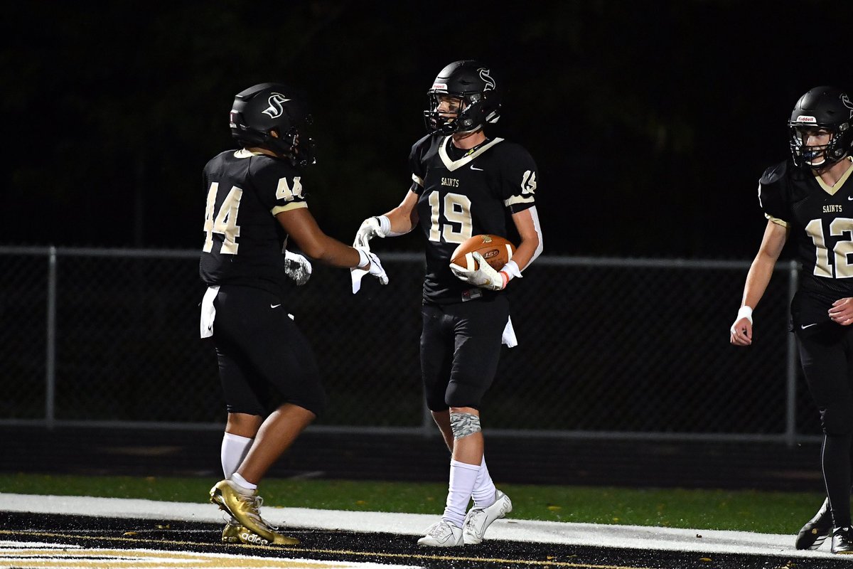 WeAreBC55's tweet photo. Cheers to #greatsaint CJ Carwll! It’s a great day to be a Saint! ⚜️ #Classof2020 https://t.co/XcnVwD4t5D