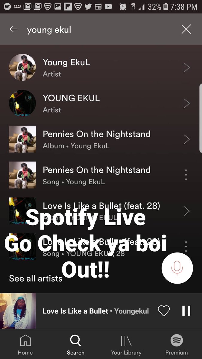 YoungEkuL's tweet photo. Spotify Live https://t.co/vKn4NmY6UH
