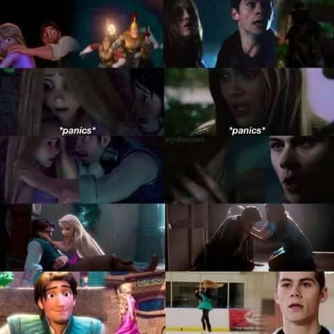 ellos tienen que darle vida al live action de enredados