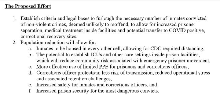 JimmyJenkins's tweet image. NEW: Group led by @GrantWoods, @TerryGoddardAZ and former AZ Chief Justices offers assistance and urges Gov. @dougducey to immediately act to furlough inmates to reduce risk of COVID-19 in the prisons. Letter sent yesterday warns, "The risk for riot and prison break is very real"