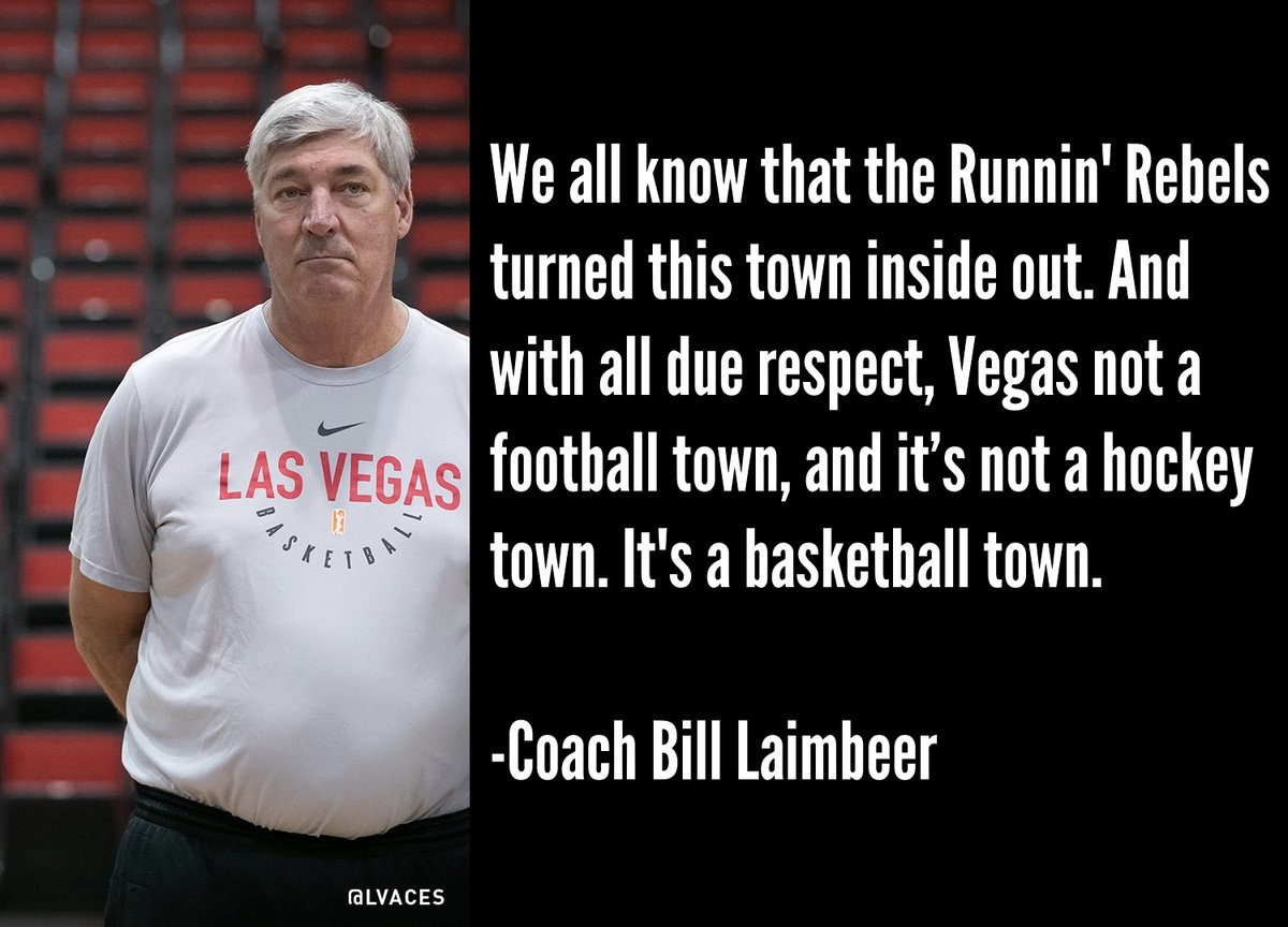 Shout-out to Las Vegas Aces coach Bill Laimbeer for trending on Twitter 🔥