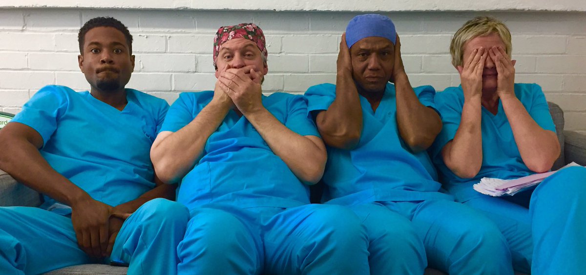 Bliadhnaichean's tweet photo. #HolbyCity🏥
#FourWiseMonkeys🐵🙊🙉🙈
R.I.P 'Xavier Duvall' https://t.co/SSEvsIQhXk