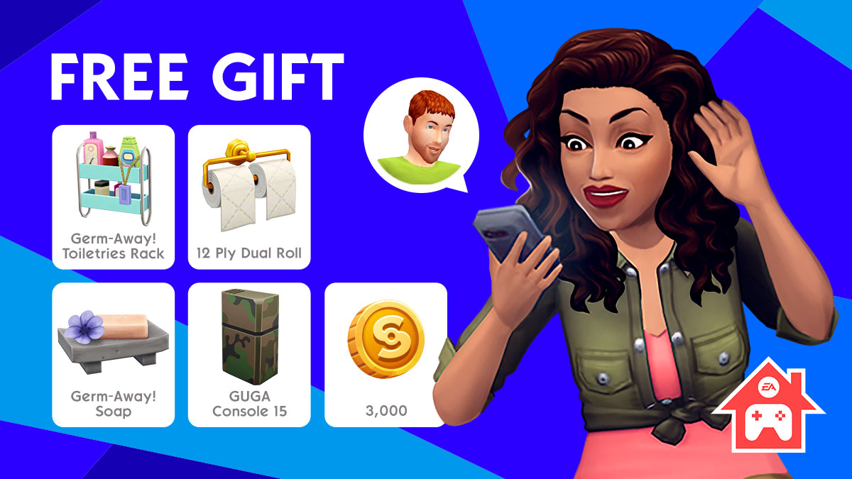 The Sims Mobile on X: Self isolation doesn't have to be boring! Enjoy this  free gift to encourage your Sims to play from their home in Briny Heights.  Stay safe and stay